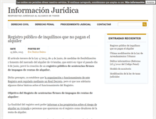 Tablet Screenshot of informacion-juridica.com